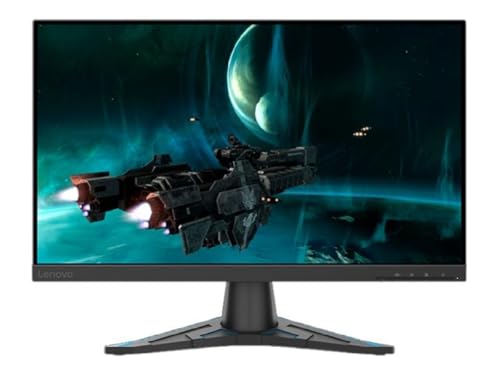 Lenovo G24e-20 60,5 cm (23,8 Zoll, 1920x1080, Full HD, 100Hz, WideView, entspiegelt) Gaming Monitor (HDMI, DisplayPort, 1ms Reaktionszeit, AMD Radeon FreeSync) schwarz