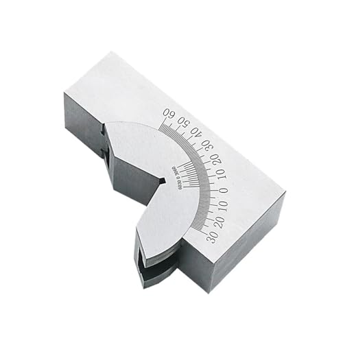 AJDFVHJF Adjustable Angle Gauge Angle pad AP30/25/46 V-Shaped Angle pad(KP46 Precision 0.01)