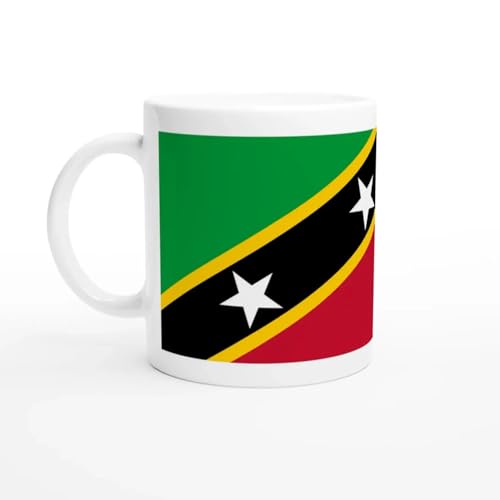 PixelForma Mug Drapeau Saint-Christophe-et-Niévès