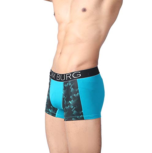 Image of TOM BURG Regular Cotton Designer Casual Smooth & Comfortable Trunks for Men (Pack of 2)