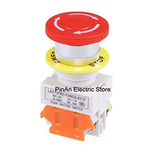 Bouton d'arrêt 22mm étanche pour sécuriser vos machines d'atelier en bois