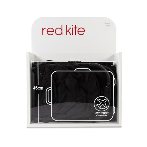 Poussette pliable Red Kite Push Me Explor citadine ultra compacte noire légère - 6