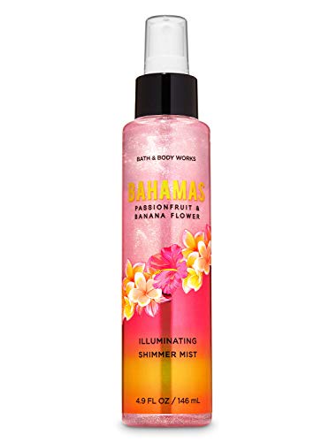Bath and Body Works Bahamas Passionfruit Banana Flower Illuminating Shimmer Mist Spray Full Size