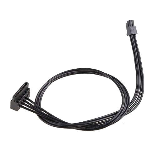Cable Mini 4 Pin a SATA SSD 35.5 cm para motherboard miniatura 2