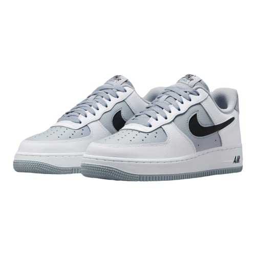 Nike Herren Basketballschuhe Air Force 1 '07 An20, Weiß/Schwarz/Grau, 45.5 EU, Weiß Schwarz Grau, 45.5 EU – Ansicht 3