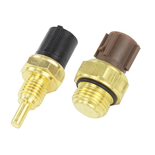 Adorish 37760-P00-003 Coolant Temperature Sensor And Cooling Fan Switch Set Replacement cover