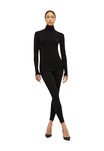 Image of Wolford Aurora Pullover Large Black