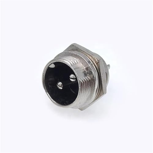 Conector circular macho GX16 de 9 pines con diámetro de 16mm para chasis modelo M16 L73 3