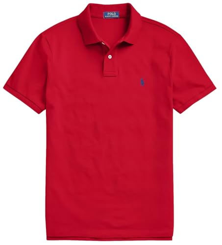 Image of POLO RALPH LAUREN Men's Custom Slim Fit Iconic Mesh Polo