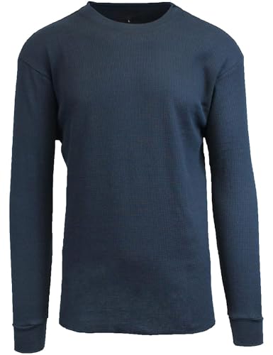 Galaxy by Harvic Mens Crew Neck Thermal Shirt...