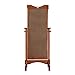 Powell Linda Mission Oak Cheval Mirror with Adjustable Tilt