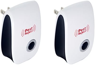 JELLEO Ultrasonic Pest Repeller - 2 Pack Plug In Electronic Repellent for Insects & Rodents - A3501