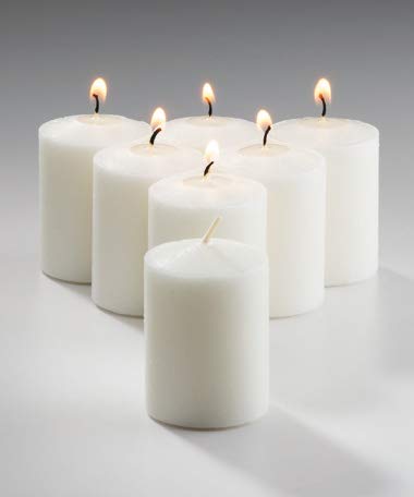 D'light Online 15 Hour Unscented White Emergency And Events Bulk Votive Candles For Wedding Votives, Luminary Candles, Restaurants, Churches, Bars, Parties, Spa And Decorations (Set Of 36 - White, 15 Hour) #TOP3