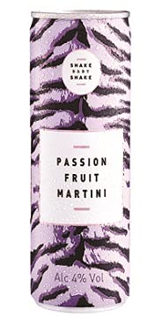 England �C�M���X SHAKE BABY SHAKE �p�b�V�����t���[�c�E�}�e�B�[�j�iPASSION FRUIT MARTINI�j �� 250ml/24�{.ms