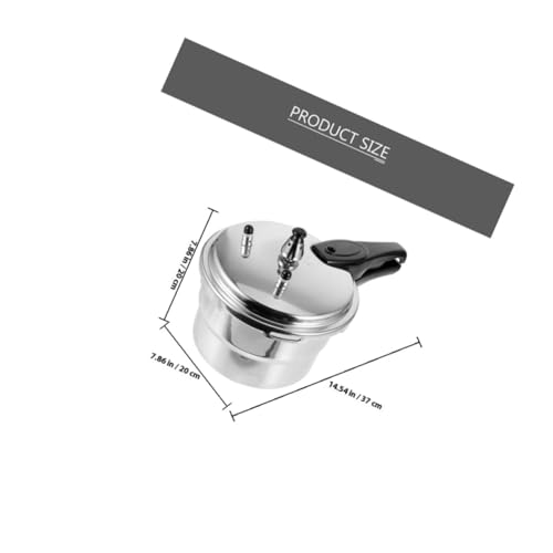 Olla a presión de aluminio 0.1 L Homoyoyo miniatura 2