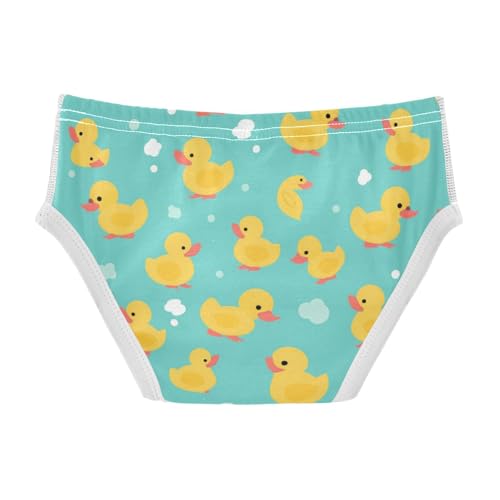 KLL Duck Turquoise Toddler Boys Soft Training Underwear Cute Undies2