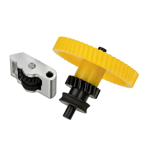 Professional P2S Gear Assembly for Lab P2S 3D Printer Extrusion Systems Metal Build Long Lasting Wear Resistance Thread 