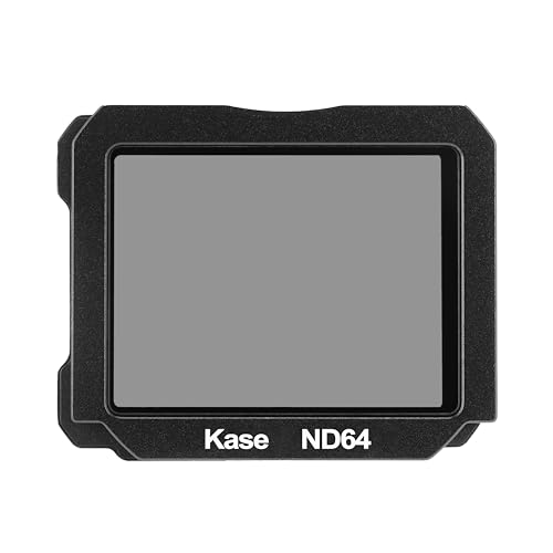 Filtro ND64 Kase Clip para Sony A6700 evita la sobreexposición en video y fotos