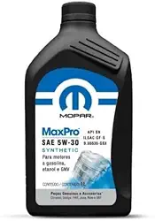 5w-30 Sintético Mopar Original