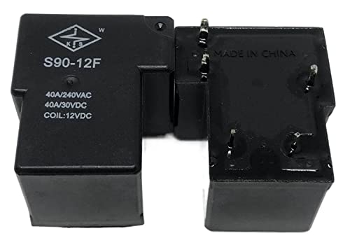 Relé S90-12F componente de 5 pines para automatizar luces y domótica en el hogar