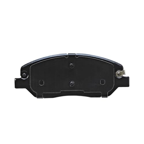 Image of Detroit Axle - Front Ceramic Brake Pads with Hardware Replacement for 2017 2018 2019 Hyundai Santa Fe 2019 Santa Fe XL - 2pc Set