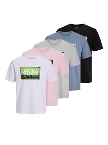 T-Shirt Homme JACK & JONES Jcologan lot anti-panne de style en été