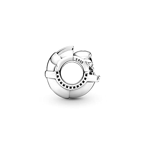 Cartoon Animal Sterling Silver Charm for Women's Jewelry Gifts - Pandora Compatible - Green Cartoon Star Shape with Yoda (Star Wars)3