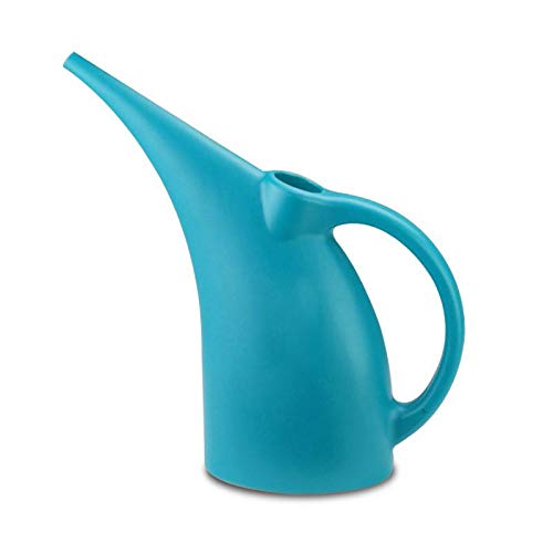 2L Long Spout Watering Can Elephant Watering Cans Canteen Strong and Durable Water Bottles Kettle (Dark Blue)