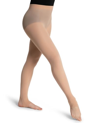Image of Capezio womens Ultra Soft Self Knit Waistband Stirrup TightTight