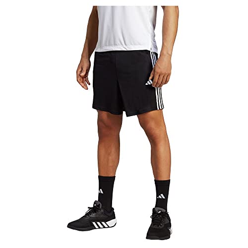 Image of Adidas Male Adult Train Essentials Pique 3-Stripes Training Shorts