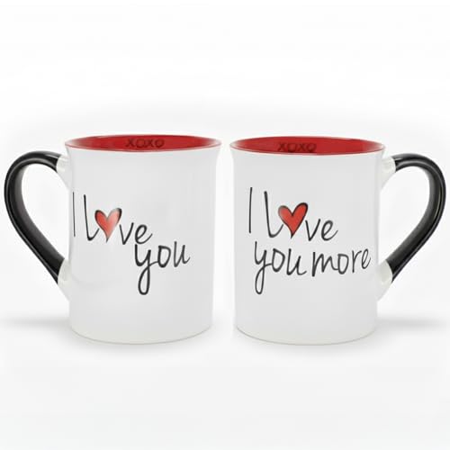 Cottage Creek I Love You More Mugs