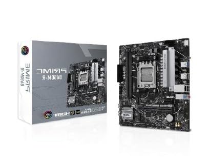 ASUS AMD B650 Prime AM5 Motherboard | Micro M-ATX Computer Motherboard | DDR5 RAM Support | M.2 Slot | 2.5Gb Ethernet | HDMI & DisplayPort | Aura Sync RGB | Socket AM5 | Up to 256GB Memory Support