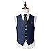 DiBanGu Boys Pre-tied Neckties and Pocket Square Set Adjustable Strap Tie for Kids Wedding Party Graduation School Uniforms, Black
