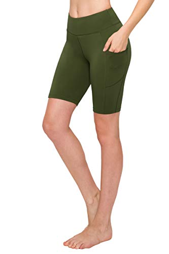 Image of ALWAYS Women's Super Soft Biker Shorts - 3 inch / 5 inch / 8 inch High Waisted Yoga Running Dance Spandex Shorts