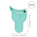 PYD Life 2 PCS Sewing Body Tape Messure Soft Rulers 60 inch 150 cm Dual Sided Retractable Y-Shaped Sublimation Tools Accessories for Tumblers Mugs Circumference Measurement
