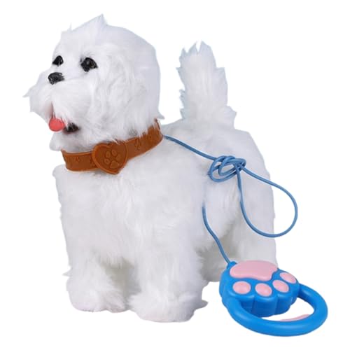 Chien robot peluche qui marche pour rompre la solitude à la maison