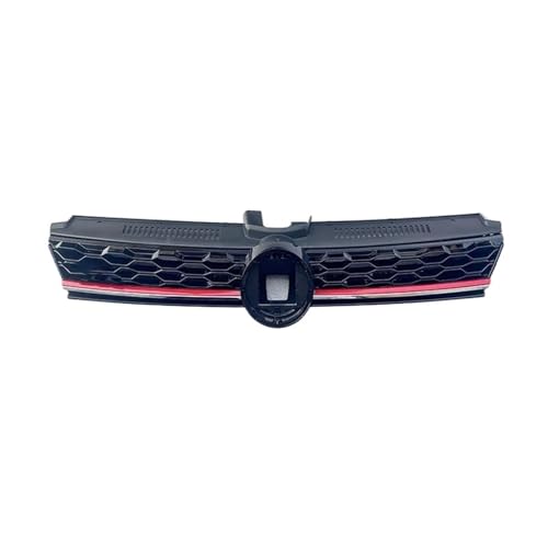 Grille avant Golf 7.5 GTI avec liseré rouge calandre centrale sport