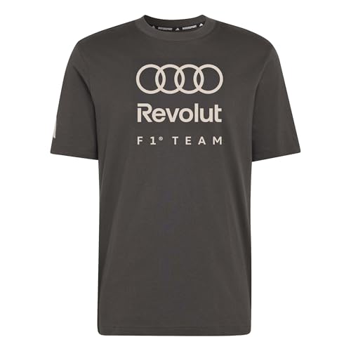 adidas Herren Audi Formula One Team DNA Graphic Tee, Utility Black, L