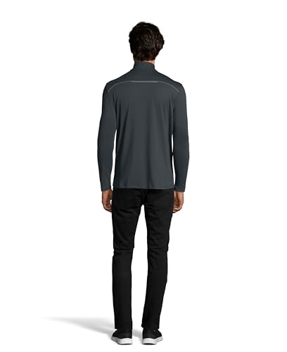 Hanes Men's Sport Performance Quarter-Zip Pullover4