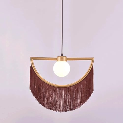 Lámpara de techo de lujo en metal y cristal con colgantes artesanales E27