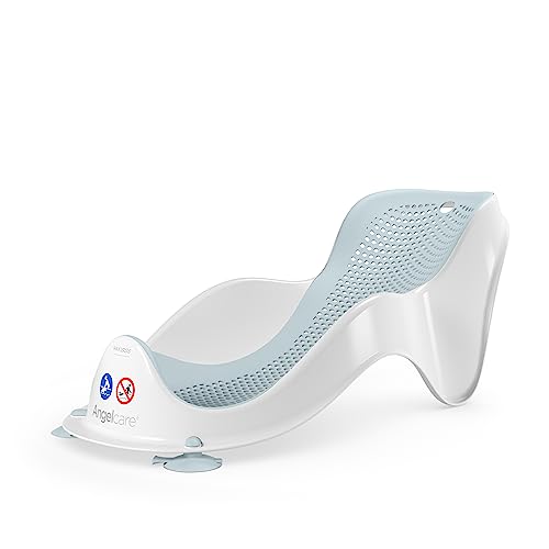Angelcare ergonomischer Badesitz für die Baby-Badewanne Light Aqua,...