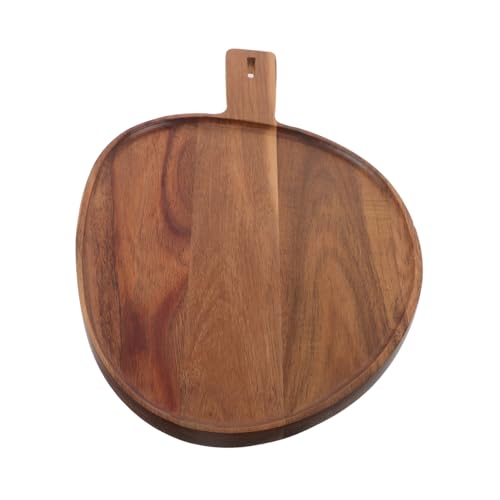 CIYODO Vassoio in Acacia per Sushi Pizza e Carne Piatto da Portata Resistente e Facile da con Naturali per Ristoranti Professionale Dimensioni