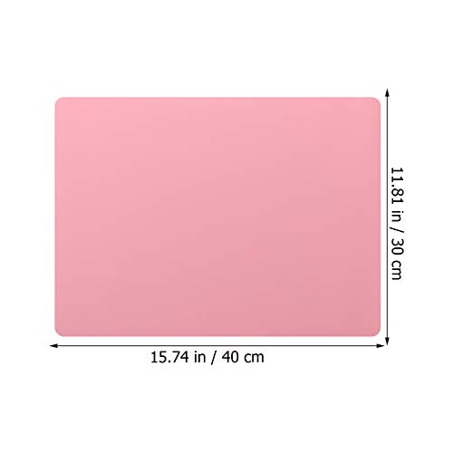 Jogo americano de silicone OSALADI resistente ao calor, impermeável, antiderrapante, para mesa de ja