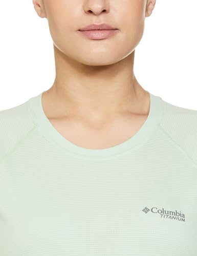 Image of Columbia Women Omni-Wick Cirque River Crew Hiking and Trekking Tshirt