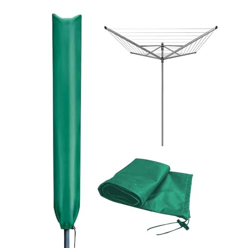 Concept4u Rotary Washing Line Cover Waterproof Heavy Duty Rotary Clothes Line Cover for Garden Dryer, Garden Parasol and Airer