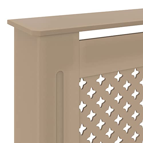 Cache-radiateur réglable 205 cm en MDF moderne pour le salon