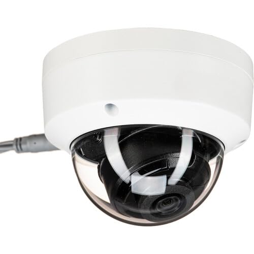HIKVISI0N_Turbo HD Value Series DS-2CE57H0T-VPIT 5MP Outdoor Dome Security Camera, 3.6mm Lens, Night Vision 66ft, Weatherproof IP67, Vandal Resistant IK10, Multi Format Output