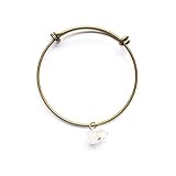 Raw Crystal Quartz Bangle Bracelet Boho Stacking Bracelet Natural Gemstone Handmade Jewelry February Birthstone