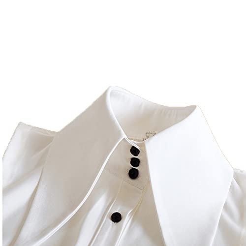 Fake Collars Detachable Dickey Collar Blouse Half Shirt False Collar for Women Girls3