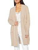 Kuschelige Longstrickjacke Cecil Damen Kuschelige Longstrickjacke Soft Camel Melange XL